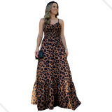 Vestido Longo Mini Decote V - Veste Super Bem Casual