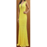 Vestido Longo Renda Madrinha, Tule Na Frente