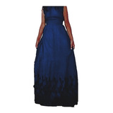 Vestido Longo Tecido Algodão Lese Bordado Plussize Promoção