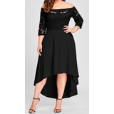 Vestido Mullet Ciganinha Com Renda Mangas 3/4 Dj340