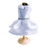 Vestido Pet Noiva Luxo - Casamento - Gato Ou Cachorro