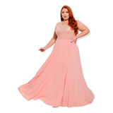 Vestido Plus Size De Festa Azul Tiffany - Madrinha Casamento