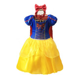 Vestido Princesa Infantil Aniversário Fantasia Crianç