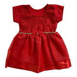Vestido Princesa Menina Infantil Festa Baby Renda Batizado 