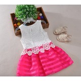 Vestido Renda Infantil Festa - Pronta Entrega!