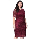 Vestido Renda Plus Size #05 Casamento Noiva Festa Madrinha