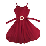 Vestido Rodado Curto Alça Bojo Moda Feminina Gode Verão