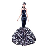 Vestido Sereia P/ Boneca Barbie Luxo