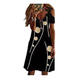 Vestido Sexy Com Decote Em V Moda Renda Renda