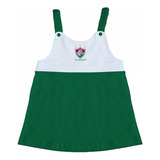 Vestido Torcida Baby Infantil Com Alça Do Fluminense - 203a
