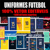 Vetores Camisa Times De Futebol 21-2022 - Pack + 1000 Artes