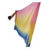 Véu Colorido De Chiffon Para Dança Do Ventre