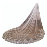 Véu De Casamento Noiva Senhoras Branco Veil3m