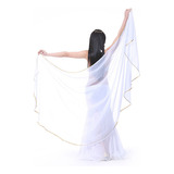 Véu De Dança Do Ventre Cm* Cm De Chiffon Sedoso, Dança De Bo