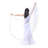 Véu De Dança Do Ventre Cm* Cm De Chiffon Sedoso, Dança De Bo