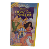 Vhs - O Corcunda De Notre Dame - Raro - Dublado Disney