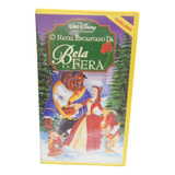 Vhs - O Natal Encantado Da Bela E A - Raro - Dublado Disney