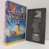 Vhs Desenho A Pequena Sereia Ii Disney Dublado Original