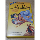 Vhs Disney - Aladdin (legendado - Raro) Impecável