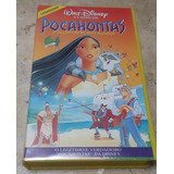 Vhs Disney - Pocahontas (legendado - Raro) - Impecável!