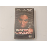 Vhs Fita Filme Destinos Cruzados Raro Legendado