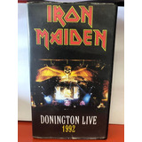 Vhs Iron Maiden - Donington Live