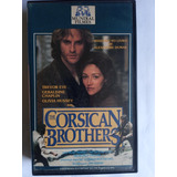 Vhs The Corsican Brothers, Geraldine Chaplin, Olivia Hussey