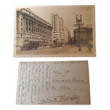 Viaduto Do Chá Em São Paulo Antigo Foto Postal 1945