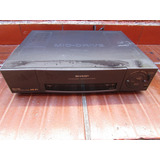 Vídeo Cassete Sharp Vc1799 - 6 Head Hi-fi Stereo Funcionando