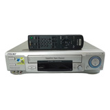 Vídeo Cassete Sony Sapphire 7 Head Hi-fi Stéreo Top De Linha