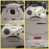 Vídeo Game Sega Saturn. Mais 1 Controle Original + 7 Jogos O