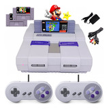 Vídeo Game Super Nintendo Branquinho +2controles+2 Cartuchos