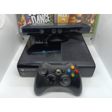 Video Game Xbox 360 + Kinect 4gb + Jogos Brinde