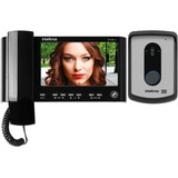 Vídeo Porteiro Intelbras Iv 7010 Hs Interfone Monofone Preto