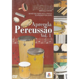Video-aula Em Dvd Aprenda Tocar Percussão Vol 1 Metodo Fácil