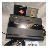 Videogame Phantom System Gradiente. Cartucho Ghostbusters E Super Mario 3 (carcaça Feia Mas Funciona). Cabo Av. Sem Fonte