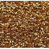 Vidrilho Dourado Metalizado 100grs Bordado Missanga