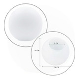 Vidro Globo/bola/esfera 14cm Diametro Fosco Sem Colar