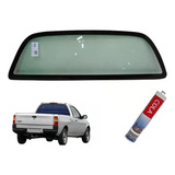 Vidro Traseiro Ford Courier / Sem Borracha + 1 Tubo Cola