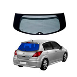 Vidro Vigia Nissan Tiida Hatch 07 08 09 10 11 12 13 