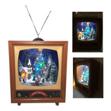 Vila Natalina Cenário Natal Luz Som Movimento Tv Noel E Neve