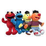Vila Sésamo 4 Brinquedos De Pelúcia, Bonecos Feios