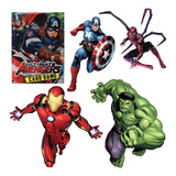 Vingadores Avengers = 100 Figurinhas =