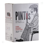 Vinho Alentejano Tinto Português Pintus Bag In Box 3 Litros