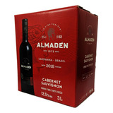 Vinho Almadén Cabernet Sauvignon Tinto Bag In Box 3lts