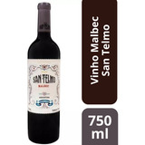 Vinho Argentino Malbec 750ml San Telmo