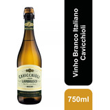 Vinho Branco Italiano Lambrusco 750ml Cavicchioli