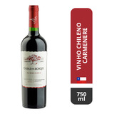 Vinho Chileno Casas Del Bosque Reserva Carmenere Tinto 750ml
