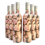 Vinho Chileno Vik La Piu Belle Rose | Kit Com 6 Garrafas