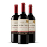 Vinho Concha Y Toro 750ml Cabernet Sauvignon - 3 Garrafas